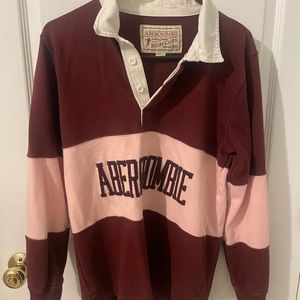 Vintage Abercrombie men’s xs rugby polo